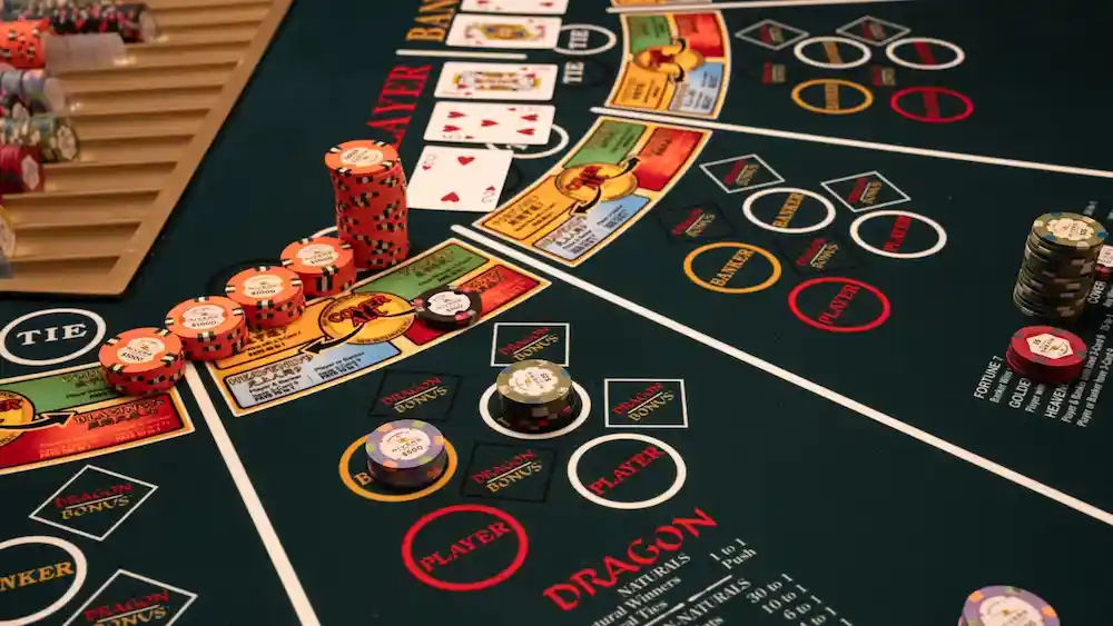 Các cược phụ trong Baccarat