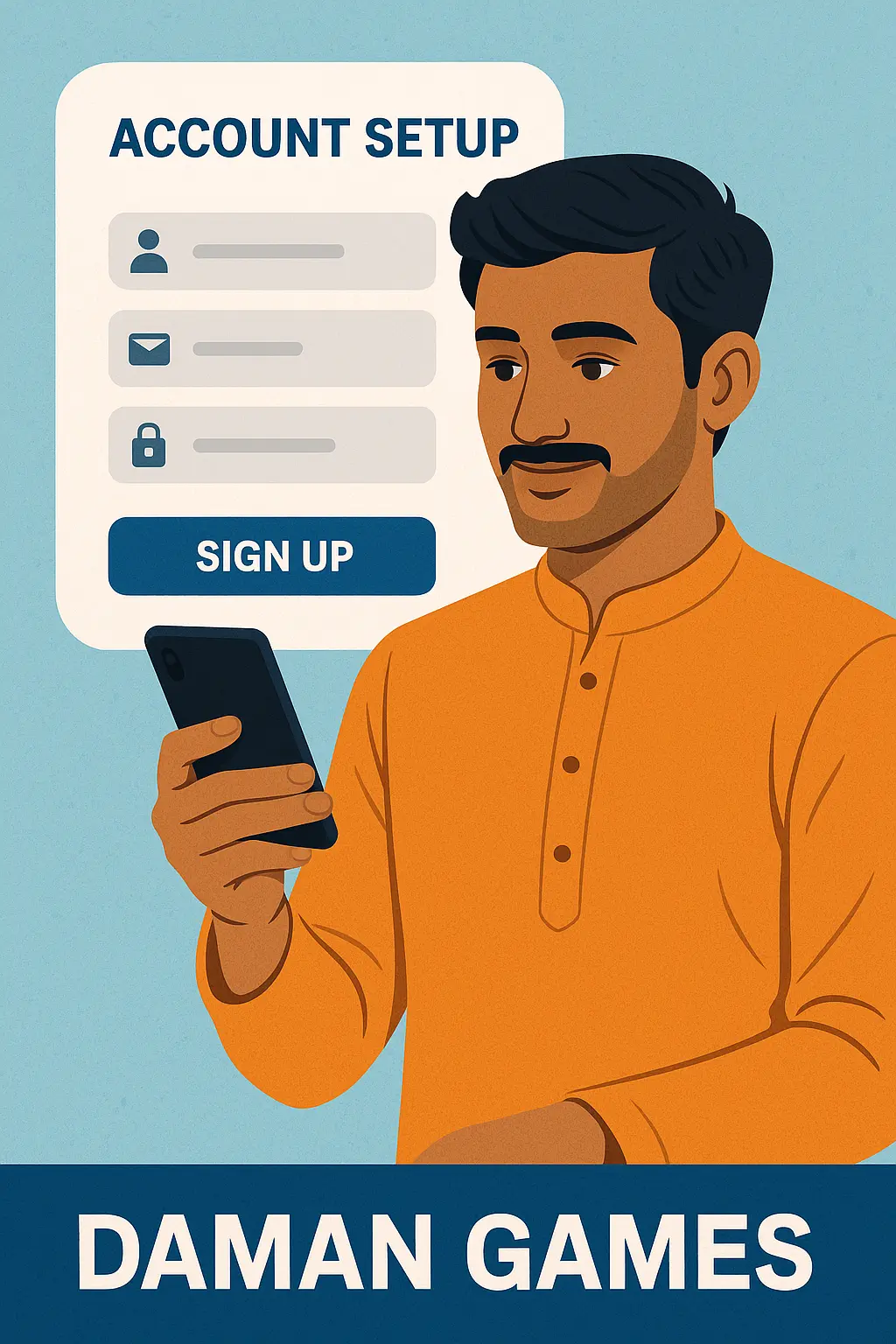 Daman Games Account Setup