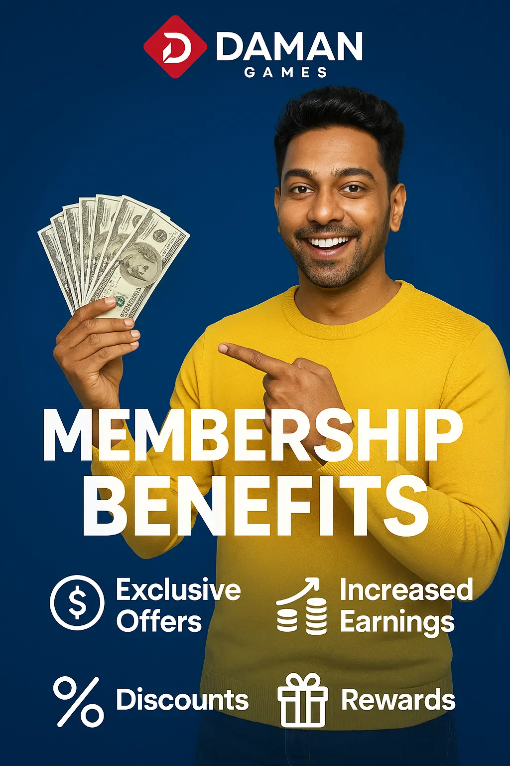 Daman Games Membership Benefits