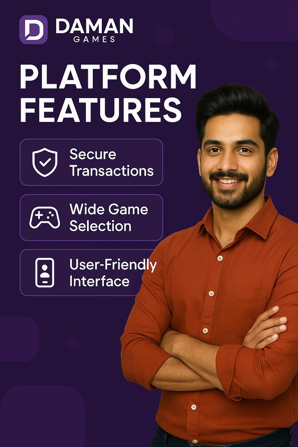 Daman Games Platform Features
